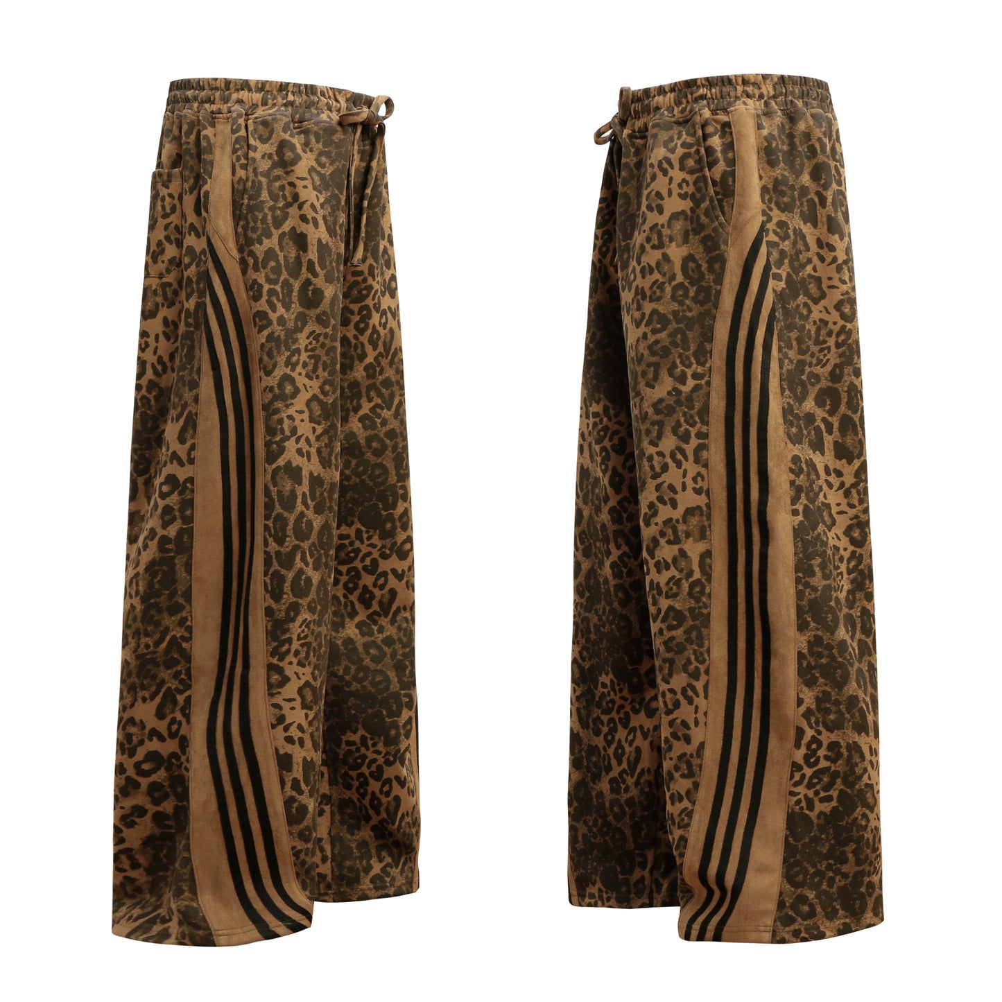 Y2K Pants Leopard Print