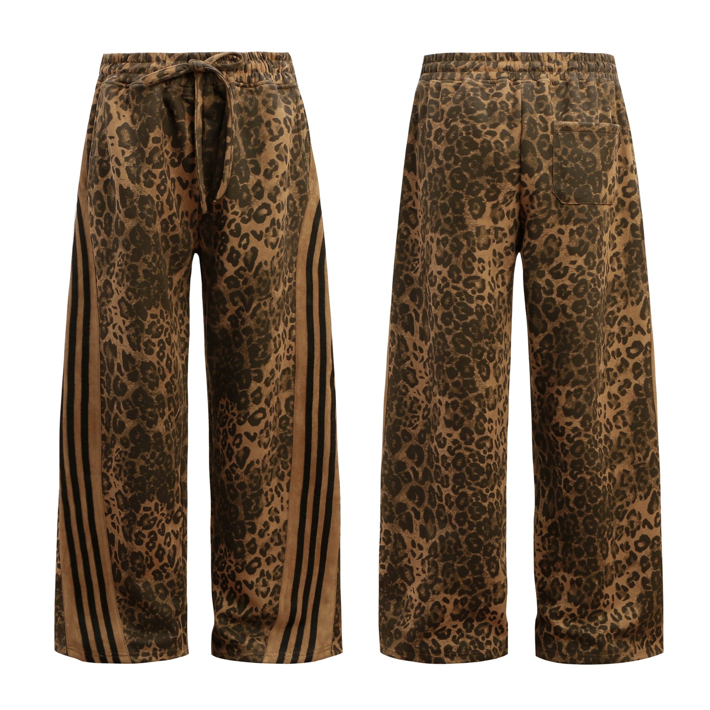 Y2K Pants Leopard Print