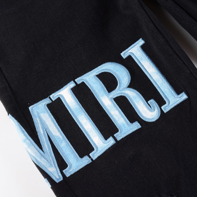 Denim slim fit AMR cloud light