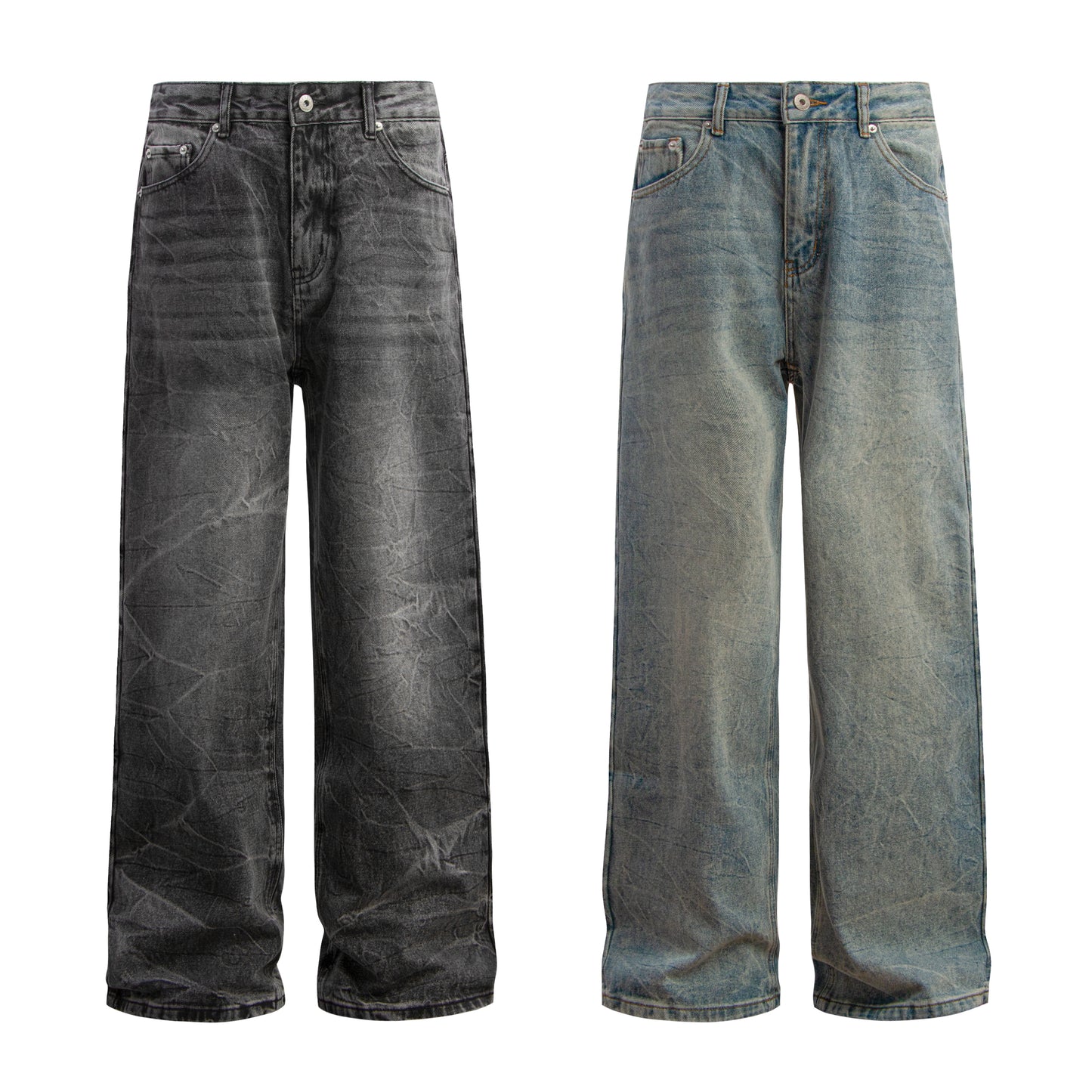 Denim straight leg 2 colors
