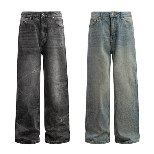 Denim straight leg 2 colors