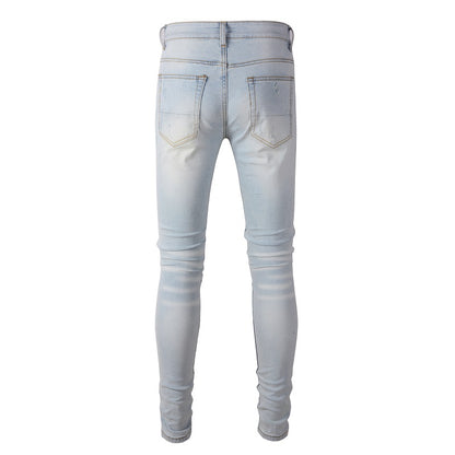 Denim slim fit classic grey