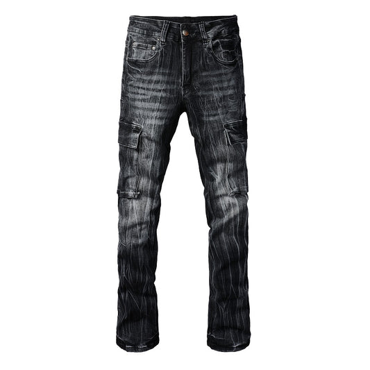 Denim black thunder