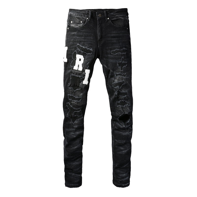 Denim slim fit AMR peluche