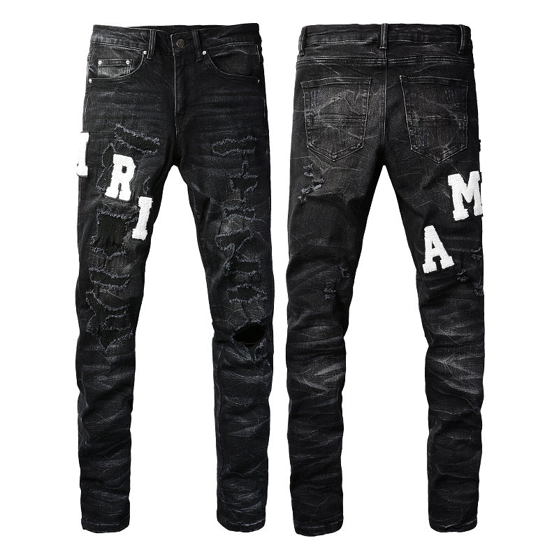 Denim slim fit AMR peluche