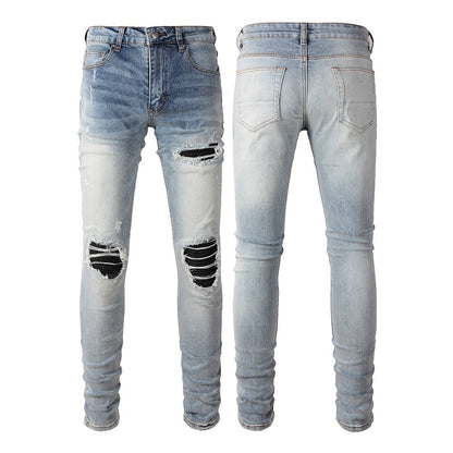Denim slim fit classic black
