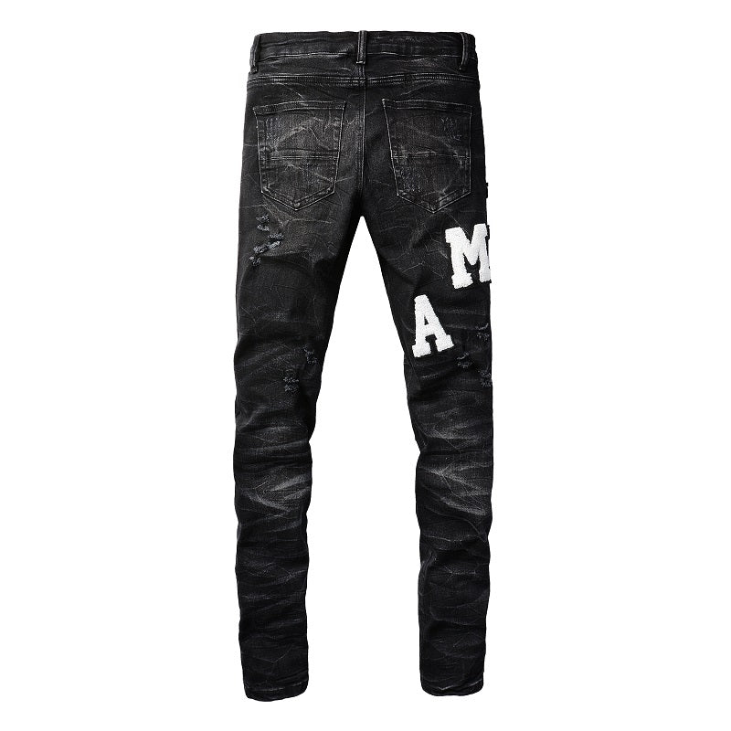 Denim slim fit AMR peluche