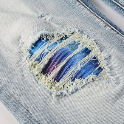 Denim slim fit galaxy