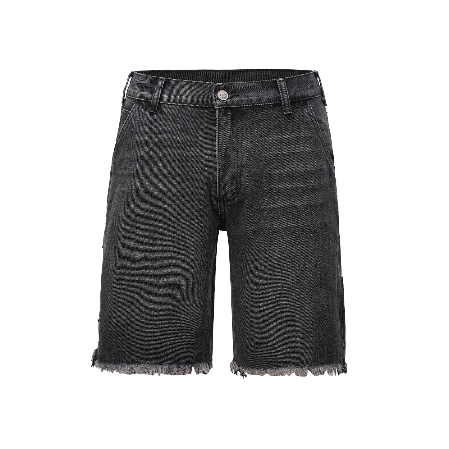 denim shorts classic black