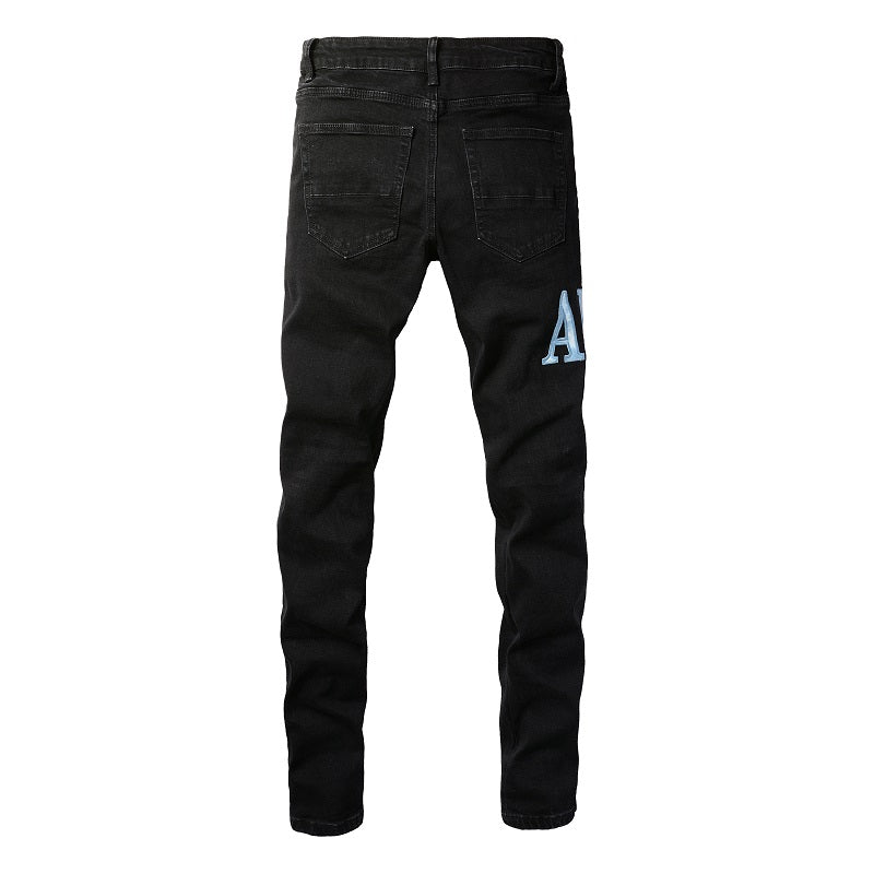 Denim slim fit AMR cloud light