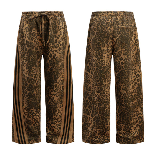 Y2K Pants Leopard Print