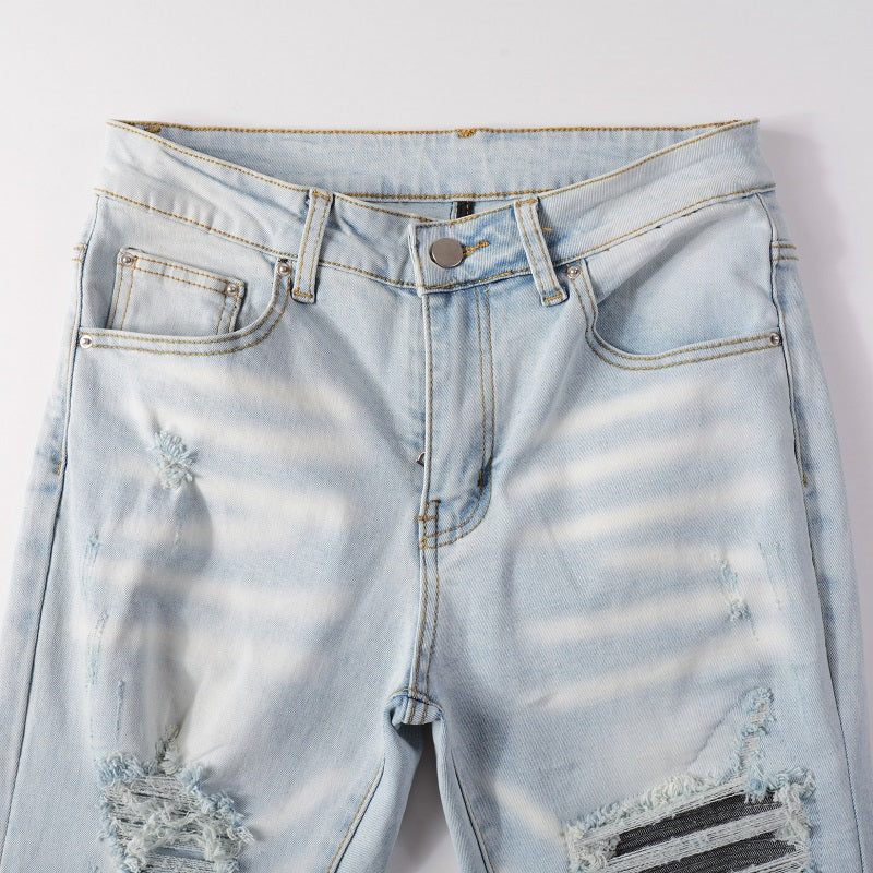 Denim slim fit classic grey