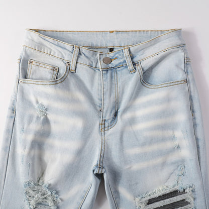 Denim slim fit classic grey