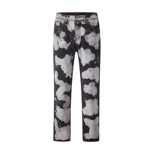 Denim sky cloud black
