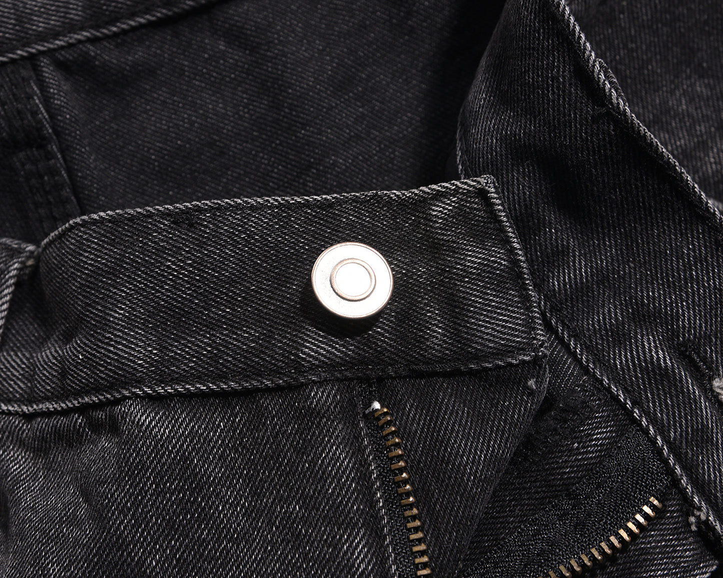 denim shorts classic black