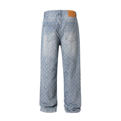 Denim baggy star