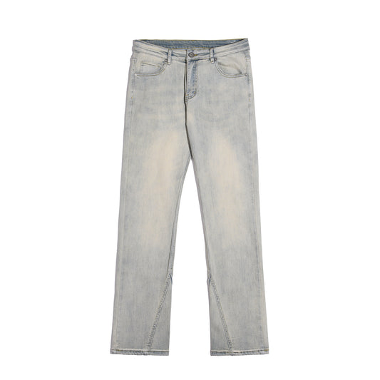 Denim straight classic light grey