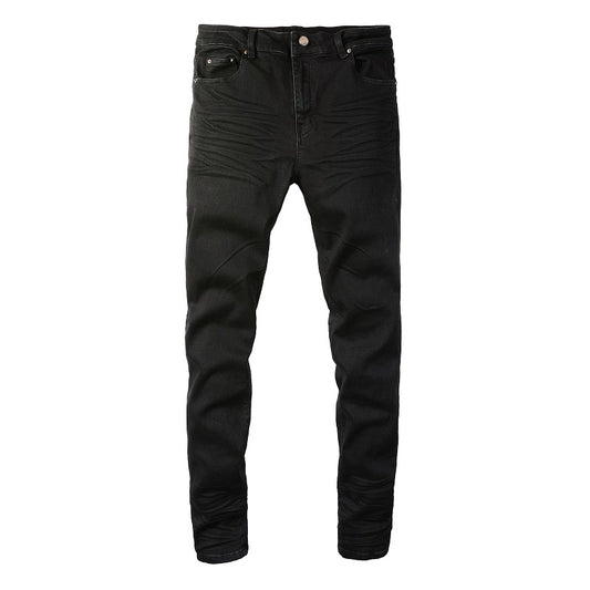 Denim slim fit black