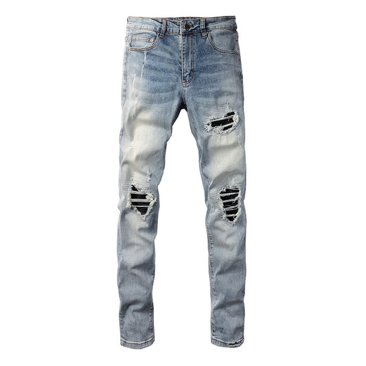 Denim slim fit classic black