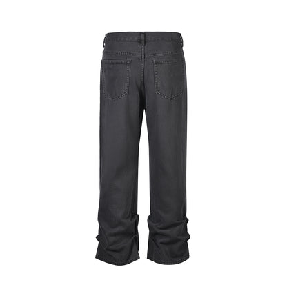 Denim baggy one