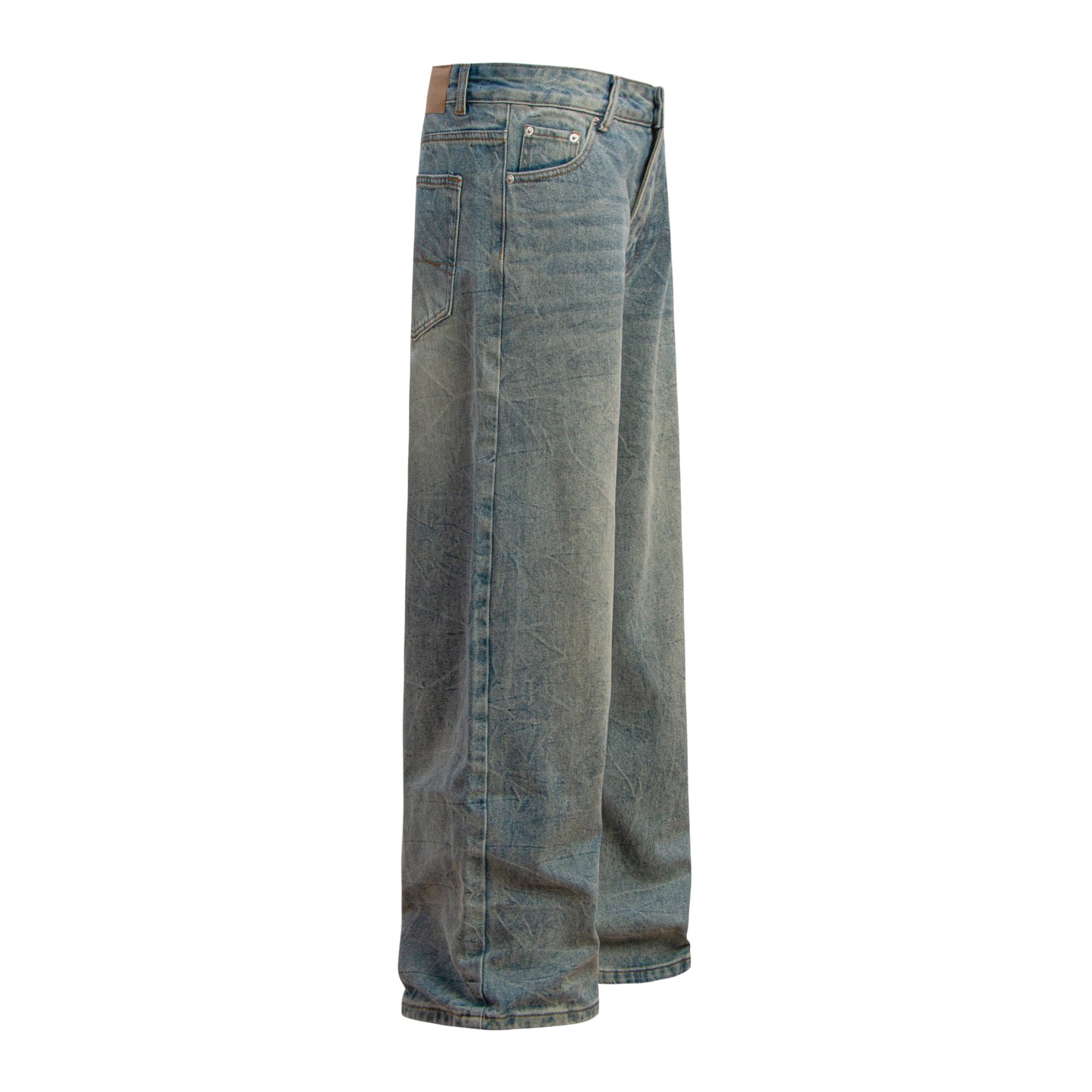 Denim straight leg 2 colors